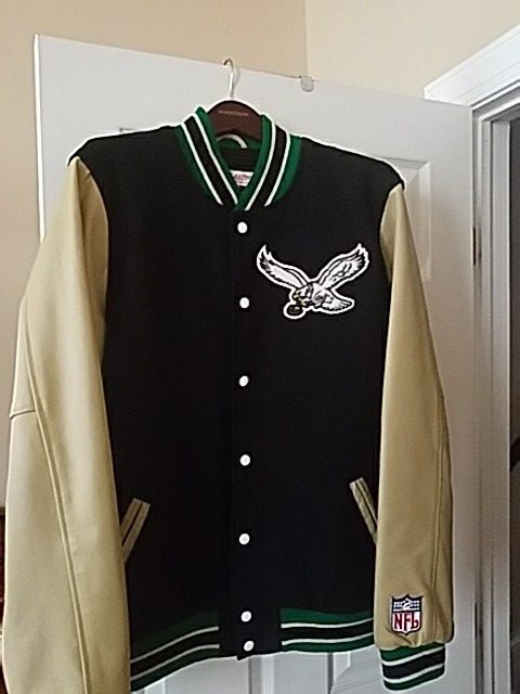 Eagles Varsity Wool/Leather Jacket