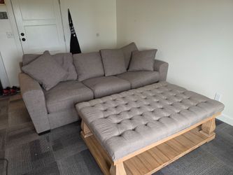 Stanton Couch with Ottoman