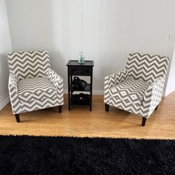 Two Accent Chairs 