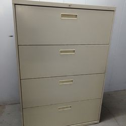 Metal File Cabinet For Legal Or Letter Size Paper With Key