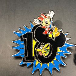 Disney 2010 Starter Pin Minnie and Pluto 10