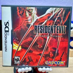 Resident Evil: Deadly Silence (Nintendo DS) - CIB