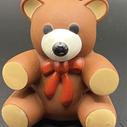 Vintage 1985 Ross Squeaky Squeeze Teddy Bear Toy