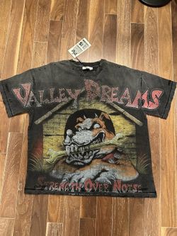 black Vale Forever Doghouse Bling Tee features rhinestones and a dog graphic
