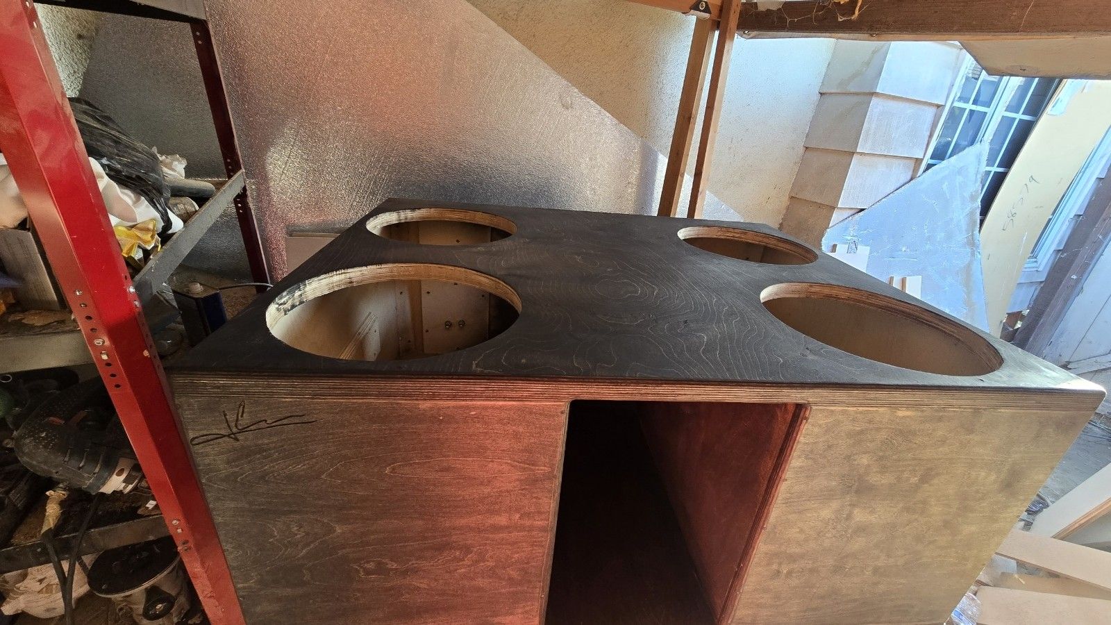 Custom (4) 15" Quad Subwoofer Enclosure
