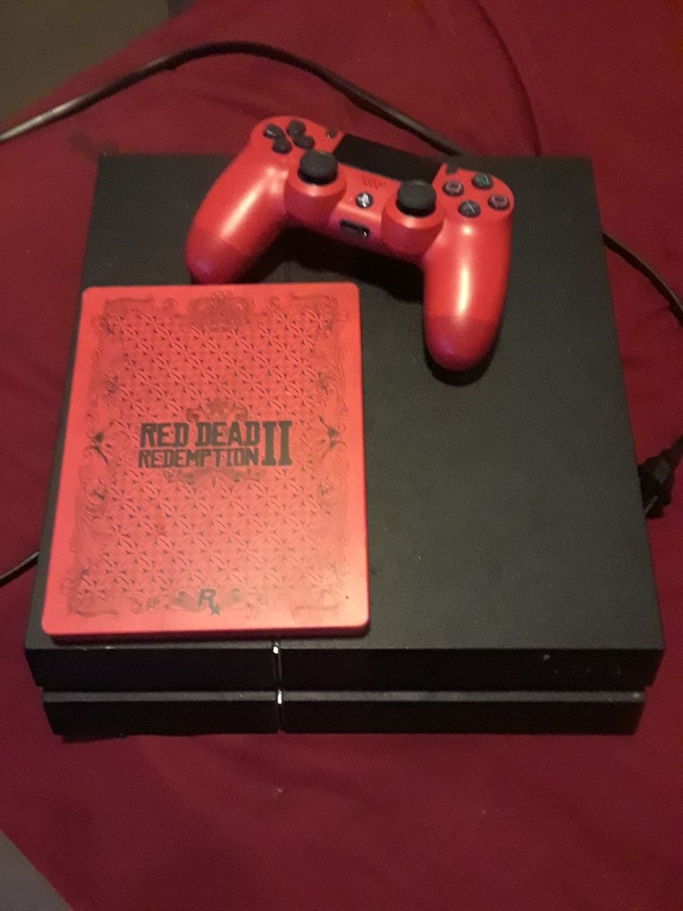 Ps4 with Controller, Also, Complete Red Dead Redemption 2 collectors box! $250!