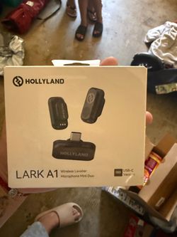 Hollyland Lark A1 Wireless Lavalier Microphone Mini Duo