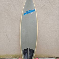 6'8 Bruce Jones surfboard
