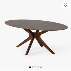 Oval table