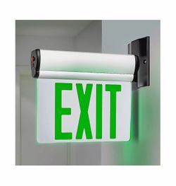 Nora Lighting LED Edge-Lit Exit Sign / 4 pcs