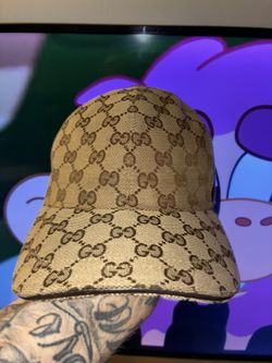 GG Original GUCCI Canvas Hat 