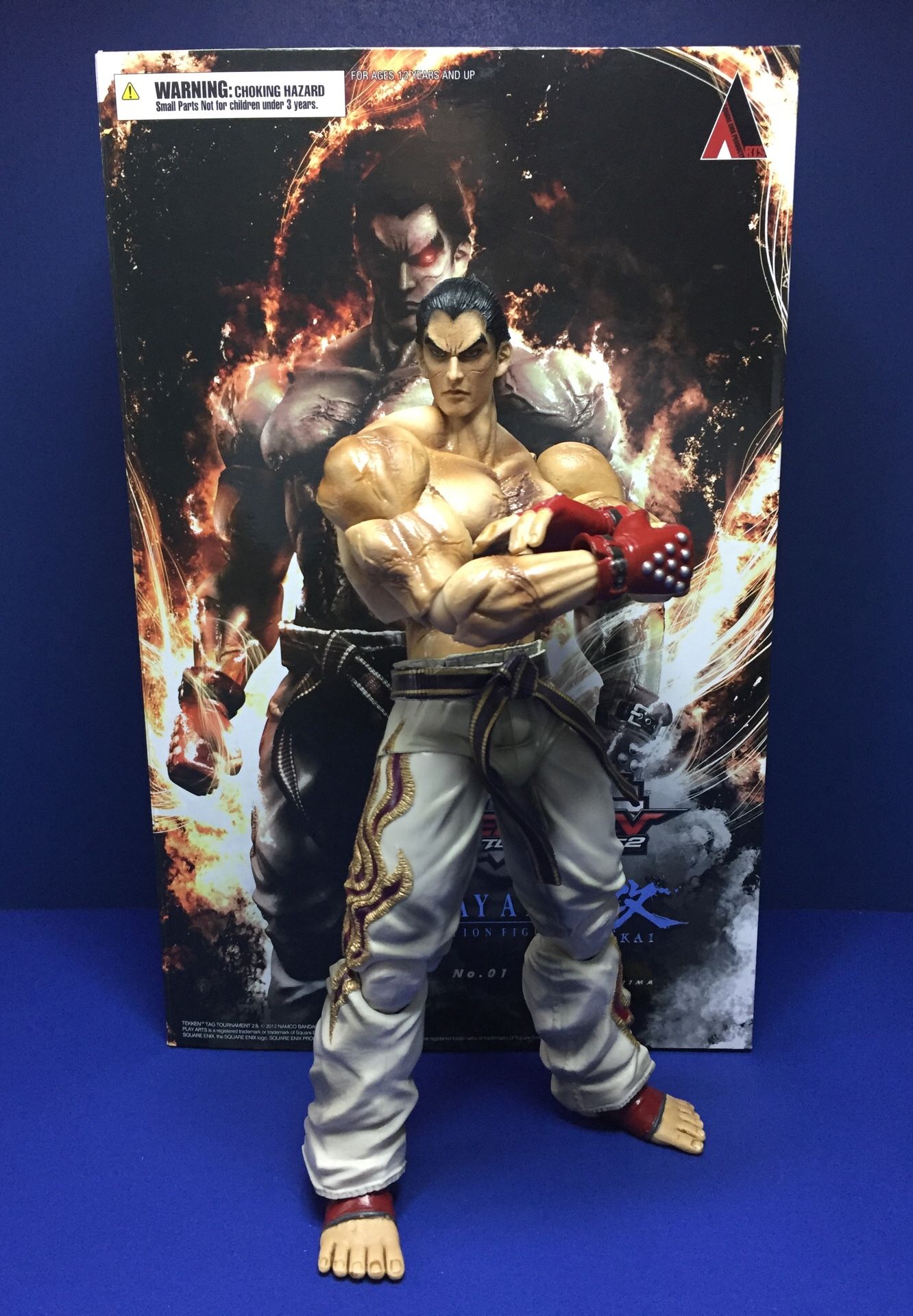 Play Arts 25cm Tekken Kazuya Mishima Action Figure Model Toys