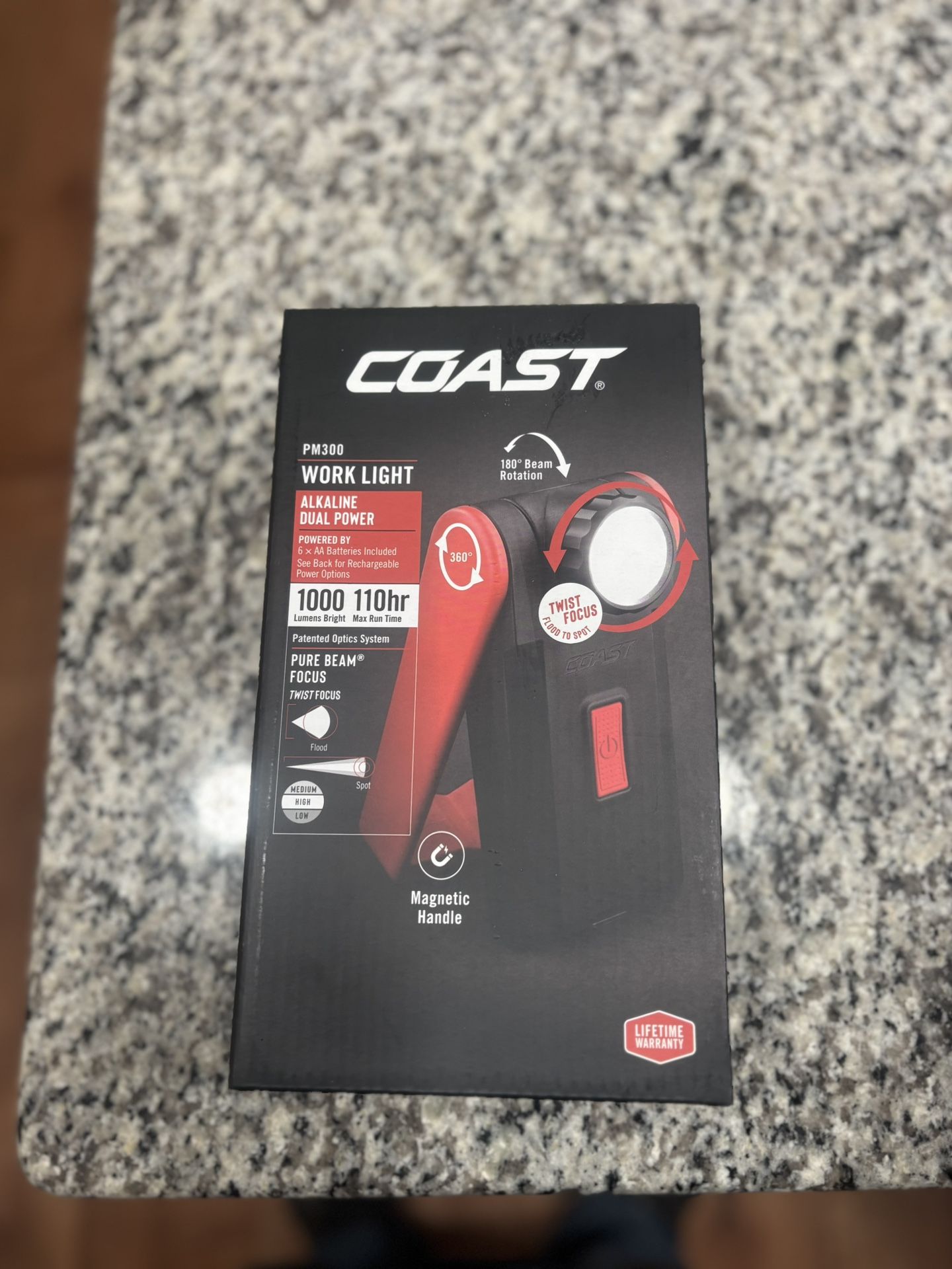 Coast PM300 Work light Flashlight