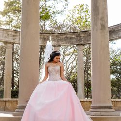 Pink Quinceanera Dress Or Sweet 16 Dress 