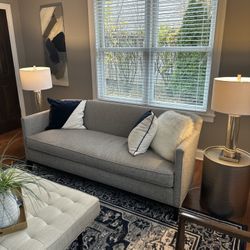 Upholstered Settee Couch