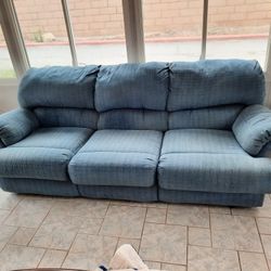 3 Cushion Sofa Bed. Good Condition 