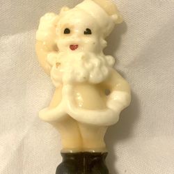 Santa 5" Figural Candle Gurley CHRISTMAS