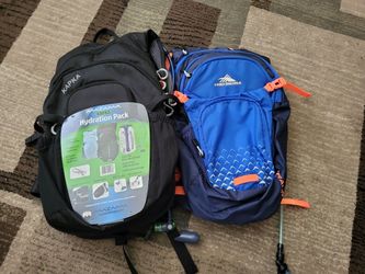 Kapka And High Sierra Hydration Water Backpacks