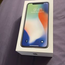 Iphone X BOX ONLY