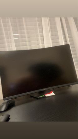 DELL NVIDIA 144hz LED GAMING 27” CURVED MONITOR