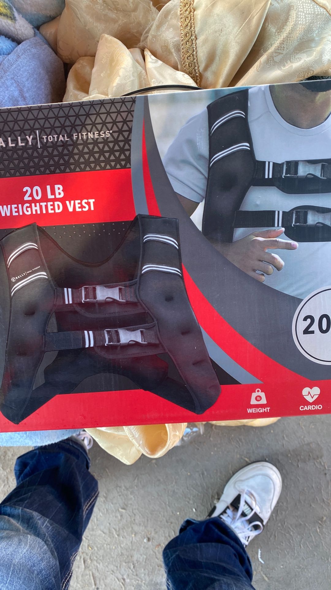 Bally 20lbs Weight Vest 