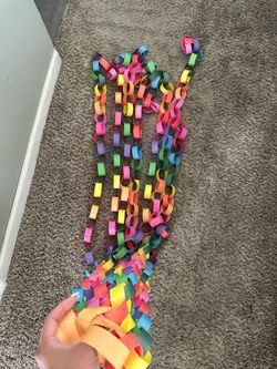 Party decor Paper chains