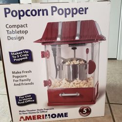Brand New Popcorn Popper, Still In The Box!
