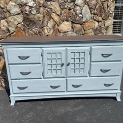 Custom painted Buffet/Dresser