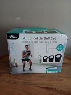 30 lb Kettle Bell Set new in box