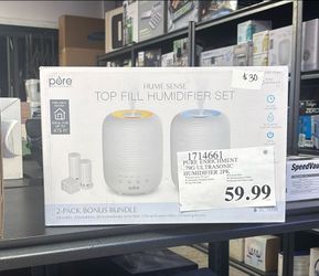 Hume Sense Top Filled Humidifier Set