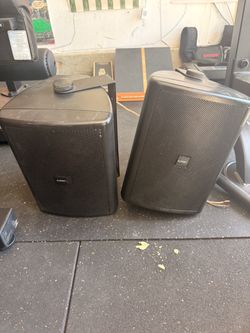 QSC speakers