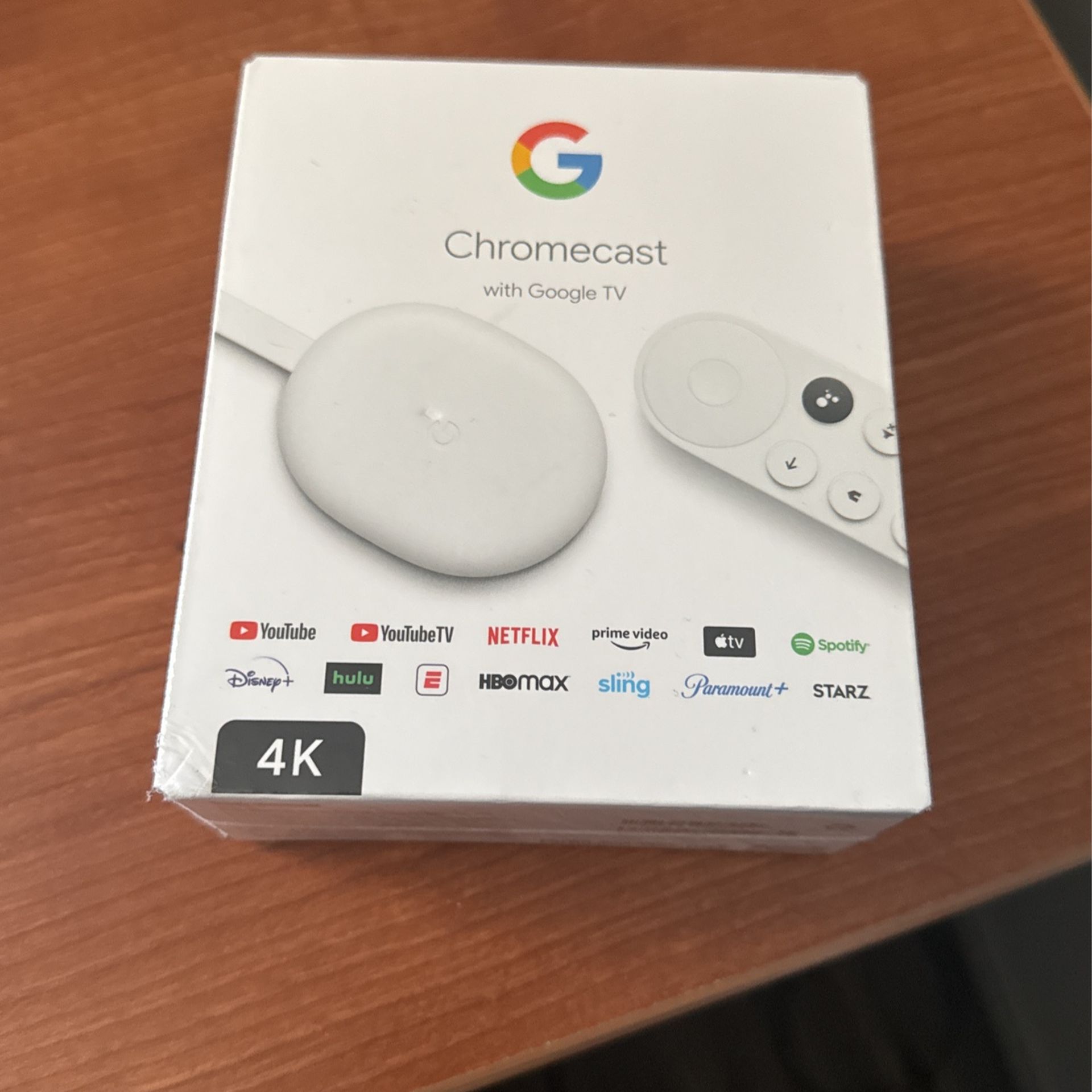 Google Chromecast 4k With Remote