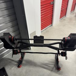 BowFlex SelectTech 2080 Adjustable Barbell with Curl Bar