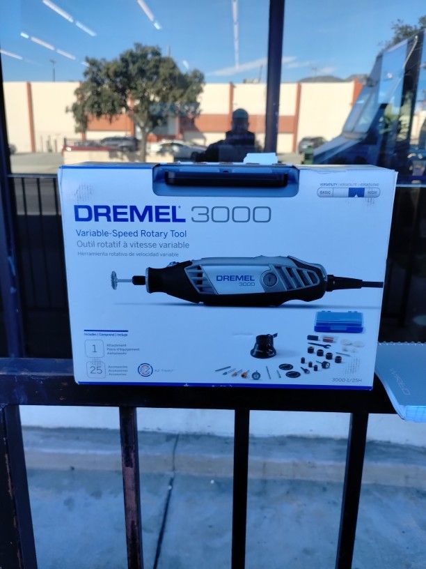 Dremel 3000 Comes With 25 Attachments