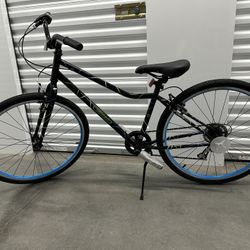NEW Guardian 26” Bike Bicycle Black Blue Green (Needs Pedals)