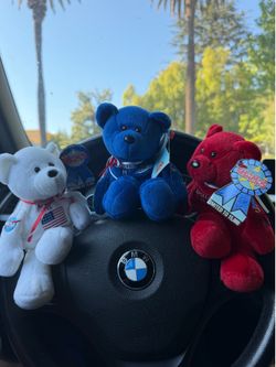 Apollo 11 Plush Bears Set of 3  limited to 15,000