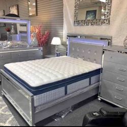Brand New Luxury 5 Pc Bedroom Set $1699