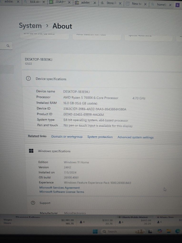 Gaming Pc Only 2 Months Old Barley Used