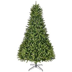 AWQM 4-Piece Christmas Decoration Set, Pre-lit Artificial Christmas Tree Garland Wreath 4FT Xmas Trees 4-Piece Set, Outdoor Christmas Tree for Porch, 
