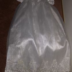Allie Wade Christening Dress, Gown Size 6 months
