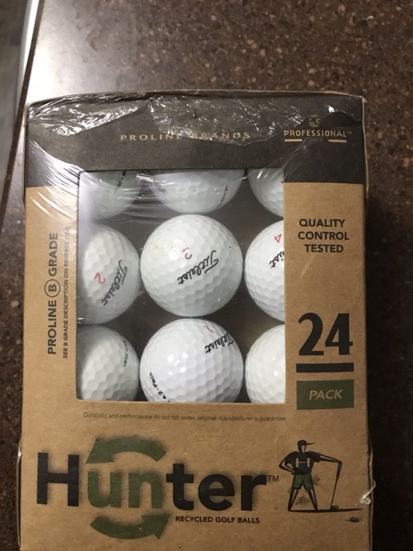 24 Titleist Recycled Golf Balls