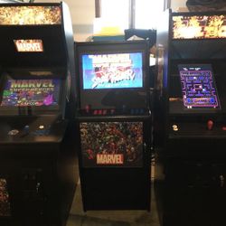 4300 in 1 arcade game all the 80s and 90s classics pacman, streetfighter,mortal kombat,galaga,Simpson’s ,marvel, X-men,just built 6 month warranty all