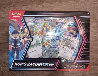 Pokemon Hop's Zacian ex Box