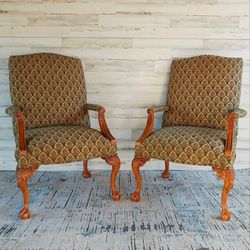 Charming Vintage Fairfield Accent Armchairs