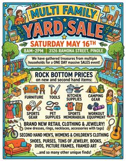 Multi Family Yard Sale