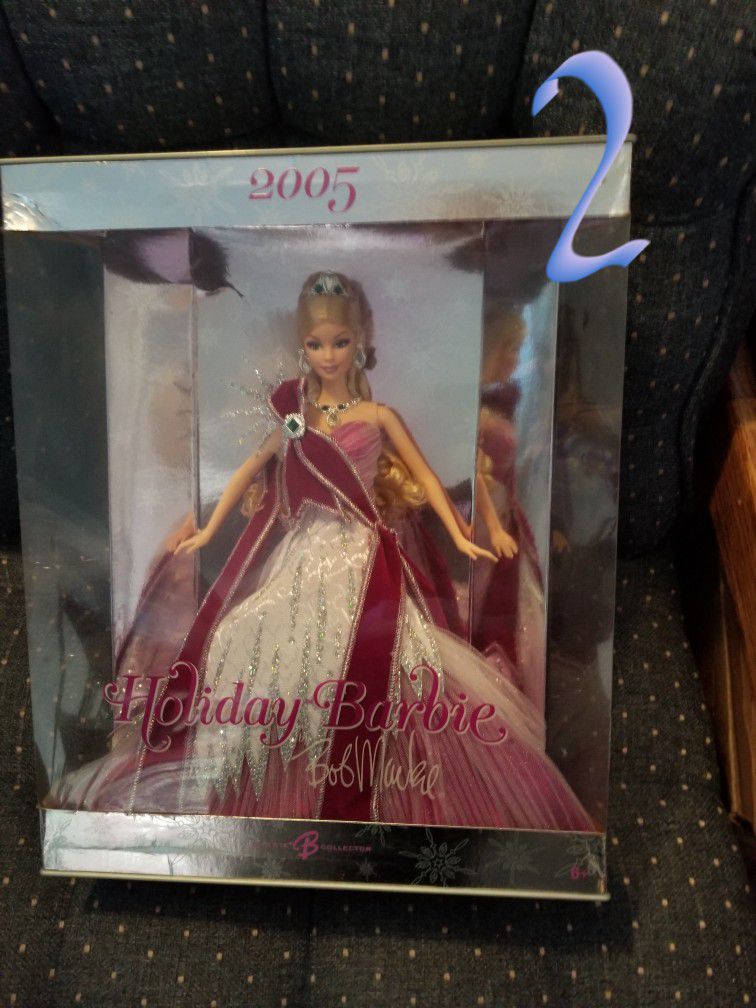 Holiday Barbies Boxed