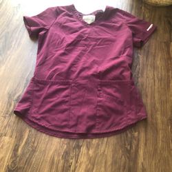 Burgundy Scrubs