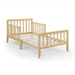 Kids Toddler Bed Frame With Mattress.  
