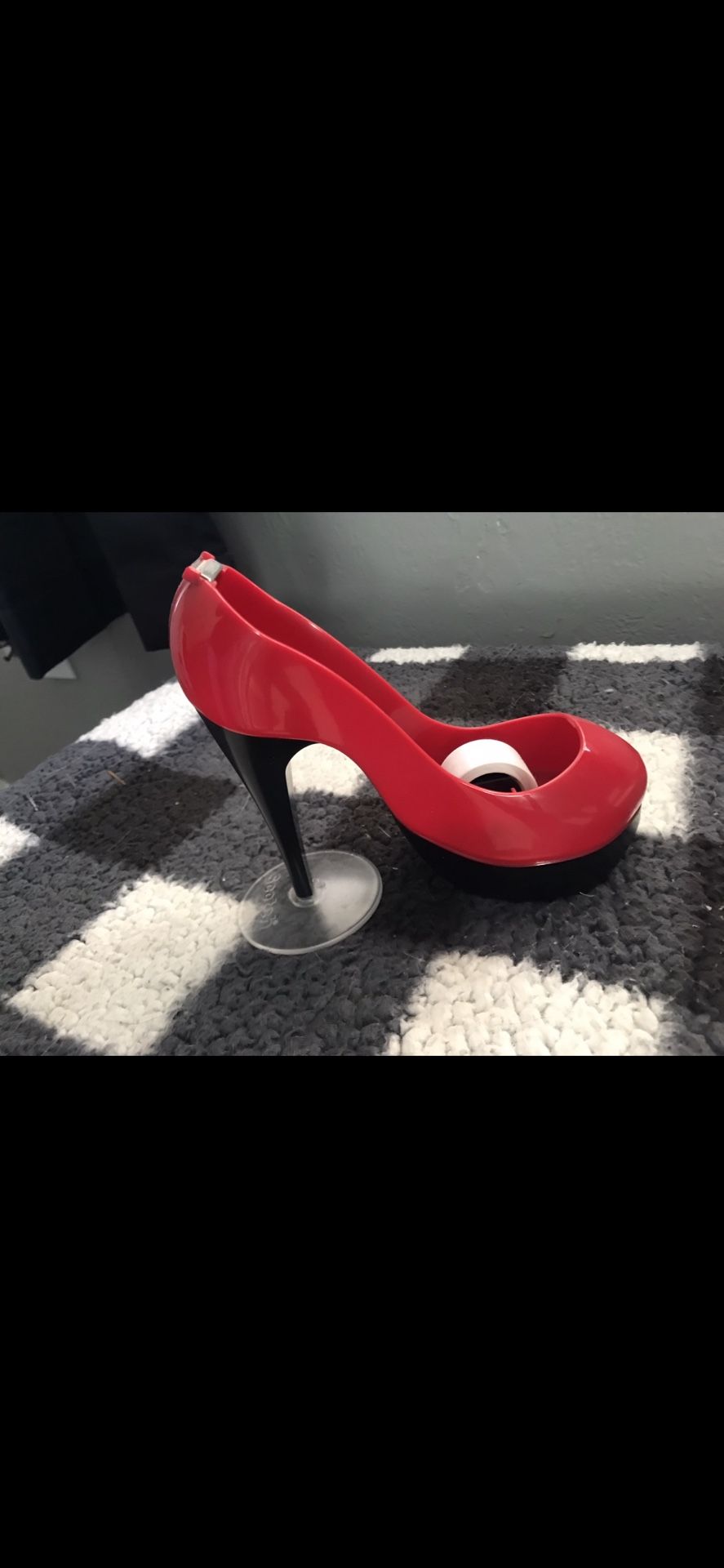 High Heel Scotch Tape Holder