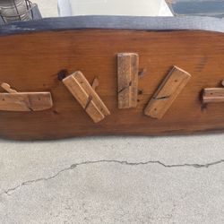 Antique Solid Wood Wallplaques